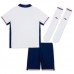 Maillot de foot Angleterre Domicile vêtements enfant Europe 2024 Manches Courtes (+ pantalon court)